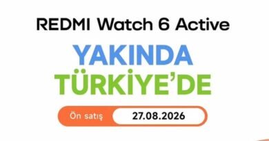 Redmi Watch 6 Active, Çok Yakında Türkiye'de Piyasaya Çıkıyor