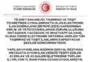 Ticaret Bakanlığı, mevzuata aykırı ilan veren 42 emlakçı ve 40 galeriye toplamda 8,2 milyon TL ceza uyguladı.