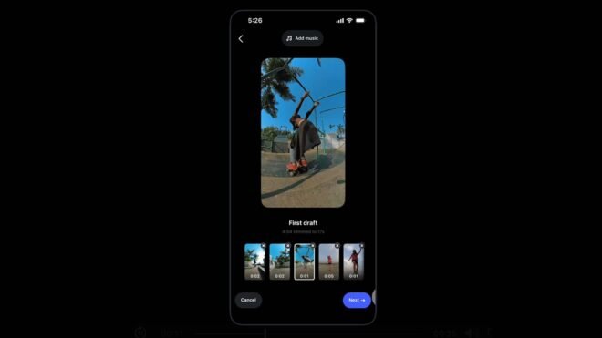 Instagram, Reels Odaklı "İlk Taslak" Özelliğini Tanıttı