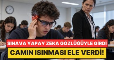 Sınavda Yapay Zeka Gözlüğü Kullanarak Yakalandı: Aşırı Isınma Her Şeyi Ortaya Çıkardı