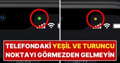 Telefon Ekranında Yeşil veya Turuncu Nokta Görüyorsanız Dikkat Edin!