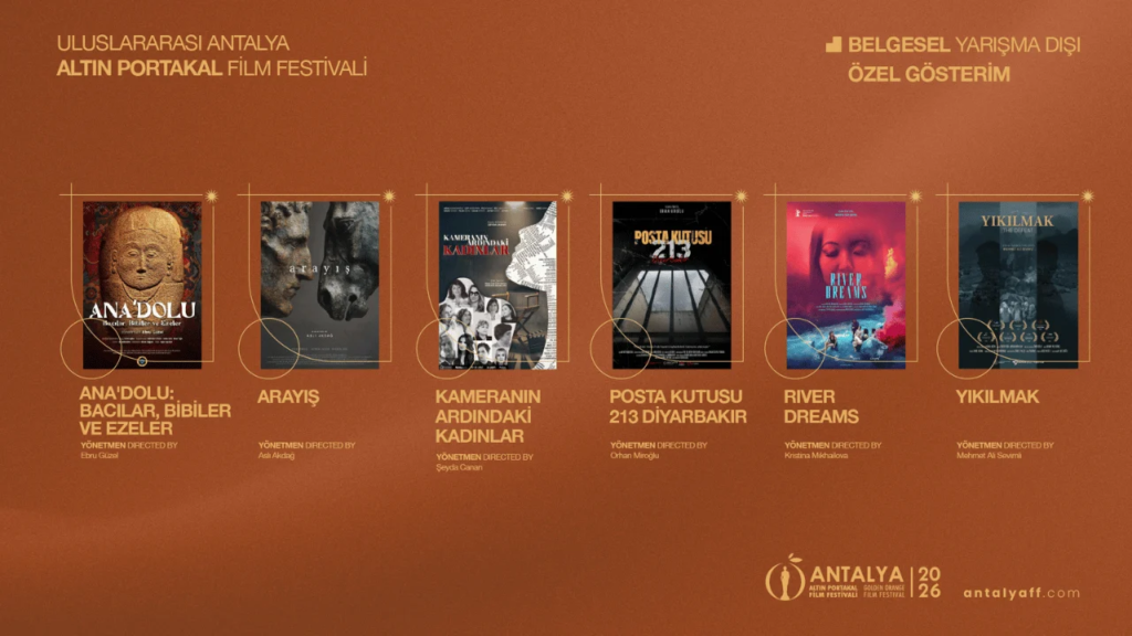 "Antalya Altın Portakal Film Festivali'nde Yarışma Dışı Seçkiler Açıklandı!" - Haberler