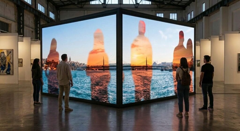 Trendyol Sanat’tan Haliç’e Dijital Perspektif: Balkan Karışman’ın "Seyir" Enstalasyonu Contemporary İstanbul’da